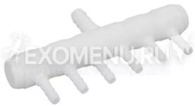 Делитель воздушный 6 каналов, 4/6 мм