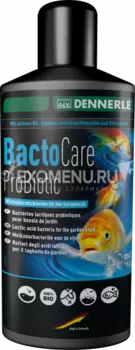 Dennerle Bacto Care Probiotic - Препарат с молочнокислыми бактериями для чистой воды в садовом пруду, 1000 мл