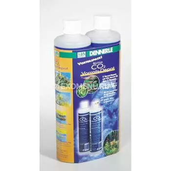 Dennerle BIO CO2 Refill-Depot 2x - Набор из двух баллонов с контролируемым гелем для CO2-систем BIO