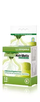 Dennerle Deponit NutriBalls - Корневое удобрение в виде шариков для любых аквариумных растений, 10 шт. на 3-10 растений