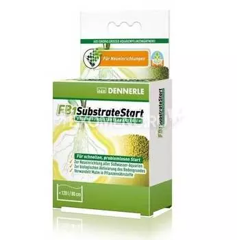 Dennerle FB1 SubstrateStart - Высокоактивная смесь грунтовых бактерий, 50 г на 120 л