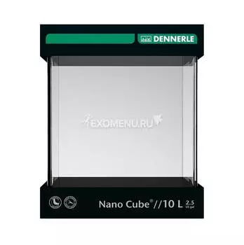 Dennerle NanoCube 10 - Нано-аквариум, 20х20х25 см, 10 л