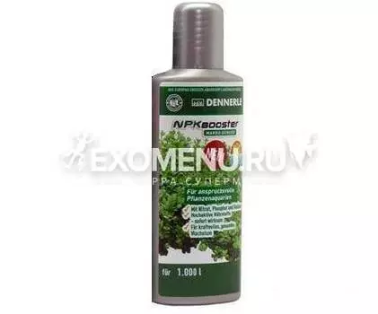 Dennerle NPK Booster - Удобрение с комплексом макроэлементов для аквариумных растений, 100 мл на 1000 л