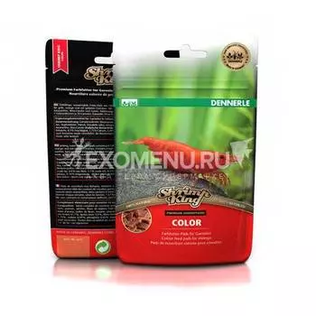 Dennerle ShrimpKing Color - Корм премиум-класса в форме гранул для яркой окраски креветок, 35 г