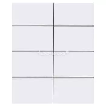 Дверки Ф-300 для подставки ALTUM 200/450/700/ ALTUM PANORAMIC 200/450/700 (белый) плита ЛДСП 16 мм, кромка ПВХ 0,45 мм, 2 шт.