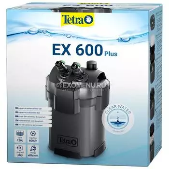 Фильтр внешний Tetra EX 600 Plus, 600л/ч ( до 120 л)