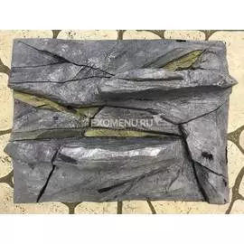 Фон для террариума 50х40х5 см, объемный, ручной работы