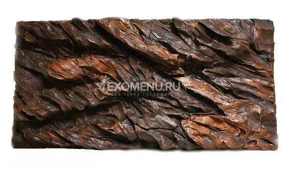 Фон для террариума 90х40х10 см, объемный, ручной работы