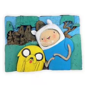 Фон террариумный "Время приключений", 58*42*10 см