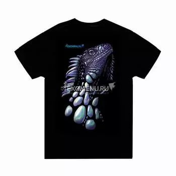 Футболка Exomenu. Игуана. (Размер 54)