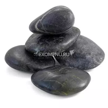 Галька черная S/BВ, 1кг, 50-80мм, Laguna