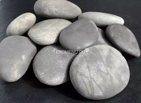 Галька Кавказская серая (10-20 см), кг