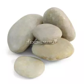 Галька серая S/GB, 1кг, 50-80мм, Laguna