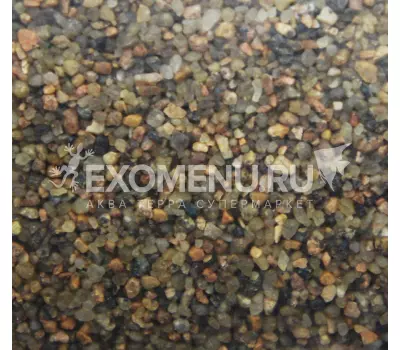 Гравий полуокатанный (0,8-2,0 мм), 1 кг
