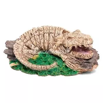 Грот аэрационный "Скелет крокодила", 165*120*80мм, Laguna