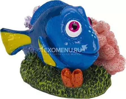 Грот "Голубой хирург Дори" 3,8*4,5*5,7 см