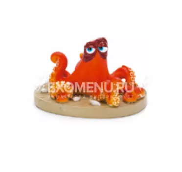 Грот "Осьминог Хэнк на песке" 5*8*6,5 см