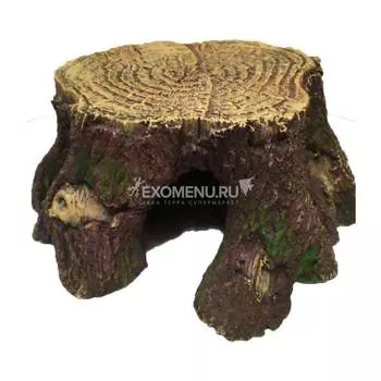 Грот "Пенек с дуплом" (21*21*10см)