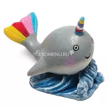 Грот "Радужный кит" 65*52*50мм, Laguna