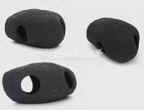 Грот-укрытие керамическое (Черный)