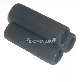 Грот-укрытие керамическое "Трубочки" 7,1*4,5*4,5 см (Черный)