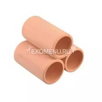 Грот-укрытие керамическое "Трубочки"(Коричневый)