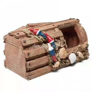 Грот "Ящик рыбака" 105*70*60мм, Laguna