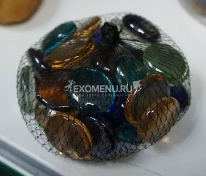 Грунт 60206 стеклянный "Пуговки", 300г, 25-27мм