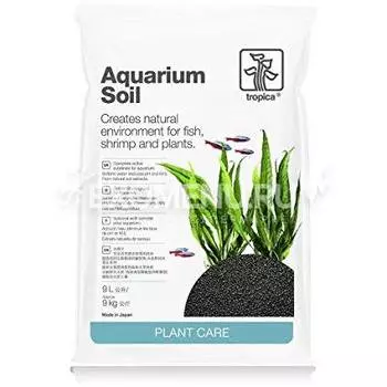 Грунт почвенный (мелкие гранулы) Tropica Aquarium Soil Powder 9 л ( 9 кг)