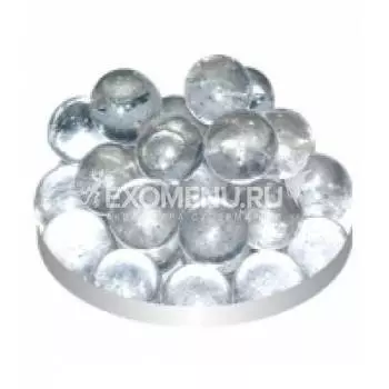 Грунт стеклянный Triton №29, круглый кристальный, 50 шт