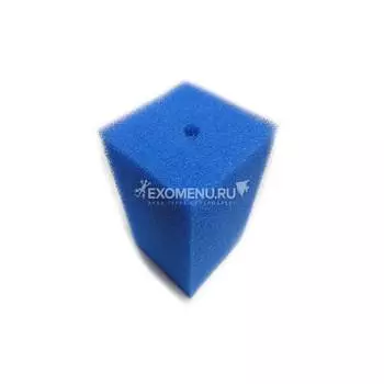 Губка фильтрующая пенополиуритановая 140x45x45мм PPI 30 синяя