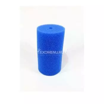 Губка фильтрующая пенополиуритановая 150x80Dмм PPI 30 синяя
