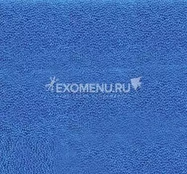 Губка фильтрующая пенополиуритановая 200х100х100мм PPI 30 синяя