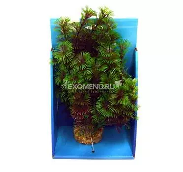 Искусственное растение "Лимнофила" на подложке 20 см