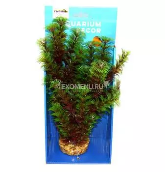 Искусственное растение "Лимнофила" на подложке 25 см