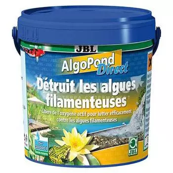 JBL AlgoPond Direct - Препарат с активным кислородом для борьбы с нитчатыми водорослями в садовых прудах, 1 кг, на 30000 л