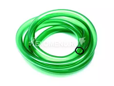 JBL Aquarium tubing GREEN 9/12 - Гибкий шланг для воды, прозрачный зеленый, на катушке (70 м), цена за м