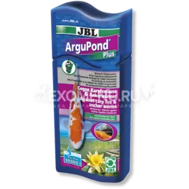 JBL ArguPond Plus - Препарат против карпоедов и якорных червей у прудовых рыб, 500 мл, на 10000 л