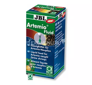 JBL ArtemioFluid 50 мл - Жидкий корм для науплий артемии