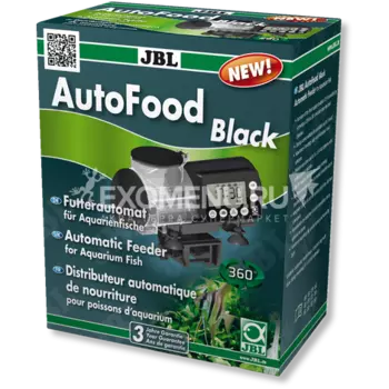 JBL AutoFood BLACK - Автоматическая кормушка для аквариумных рыб, черная