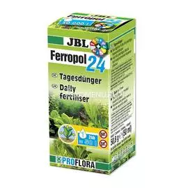 JBL Ferropol 24 - Ежедневное удобрение для пресноводных аквариумов, 50 мл, на 50000 л