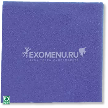 JBL Fine Filter Foam - Губка листовая тонкой очистки, синяя, 50х50х10 см