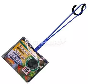 JBL Fish Net PREMIUM fine - Сачок премиум-класса с мелкой сеткой черного цвета, 43х15 см