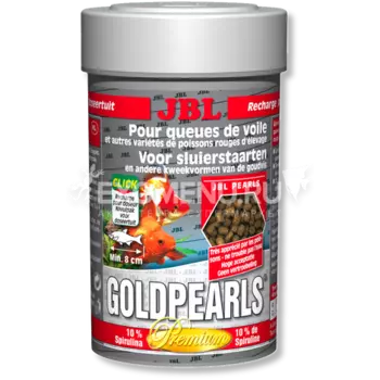JBL GoldPearls - Основной корм премиум-класса в форме гранул для золотых рыбок, 250 мл (145 г)