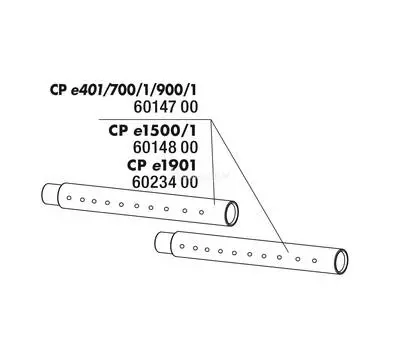 JBL Jet pipe kit - Флейта для внешнего фильтра CP e40x/70x/90x, 2 шт.