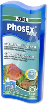 JBL PhosEx rapid - Препарат для удаления фосфатов из пресной воды, 250 мл, на 1000 л