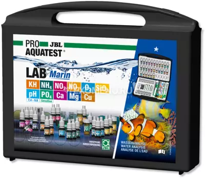 JBL ProAquaTest Lab Marin - Комплект профессиональных тестов для определения 11-ти параметров морской воды