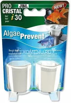 JBL ProCristal i30 AlgaePrevent - Картридж со специальным фильтрующим материалом против водорослей для фильтра CristalProfi i30, 2 шт.