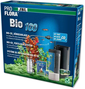 JBL ProFlora bio160 2 - Bio-CO2 система с расширяемым диффузором для аквариумов 50-160 л