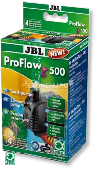 JBL ProFlow t500 - Погружная помпа для циркуляции воды в аквариумах и акватеррариумах, 20-500 л/ч